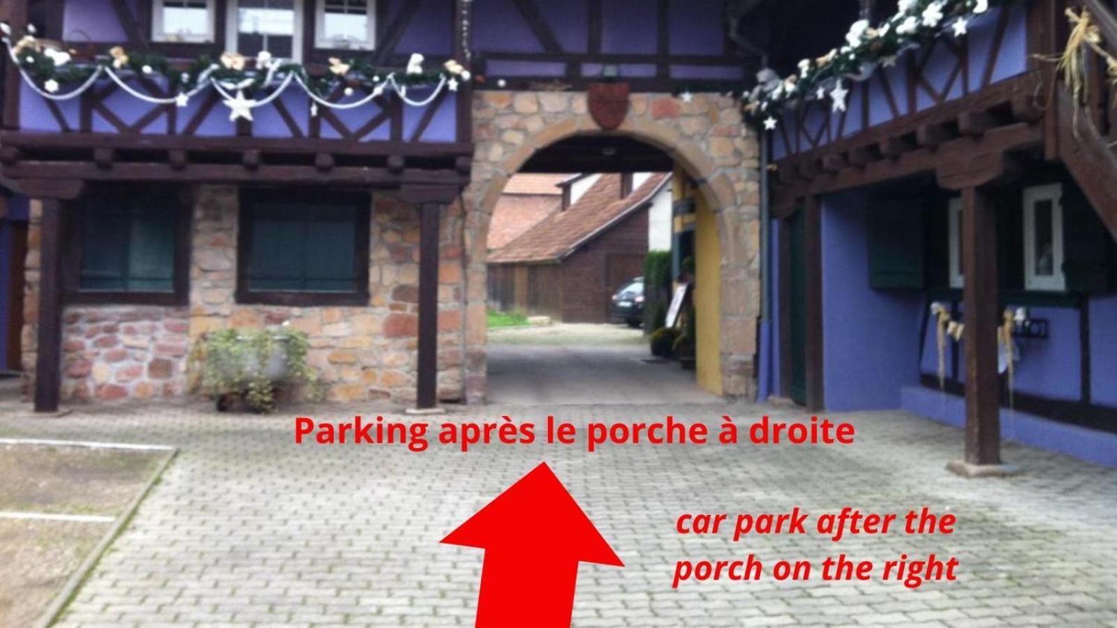 Gite Chez Marie-Sarah Petite Maison Calme Parking Ebersheim Luaran gambar